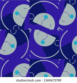 Abstract vector background. Colorful halftone illustration pattern