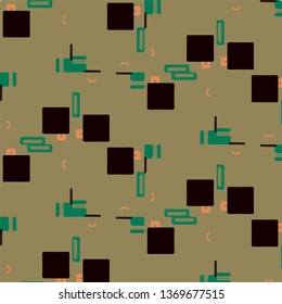 Abstract vector background. Colorful halftone illustration pattern