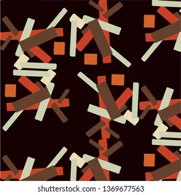 Abstract vector background. Colorful halftone illustration pattern