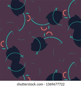 Abstract vector background. Colorful halftone illustration pattern
