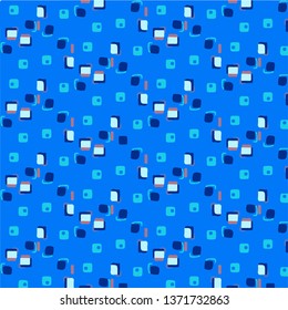 Abstract vector background. Colorful halftone illustration pattern