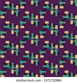 Abstract vector background. Colorful halftone illustration pattern