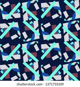 Abstract vector background. Colorful halftone illustration pattern