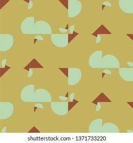 Abstract vector background. Colorful halftone illustration pattern