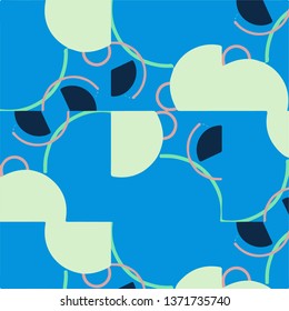 Abstract vector background. Colorful halftone illustration pattern