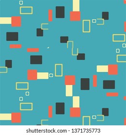 Abstract vector background. Colorful halftone illustration pattern