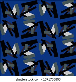 Abstract vector background. Colorful halftone illustration pattern