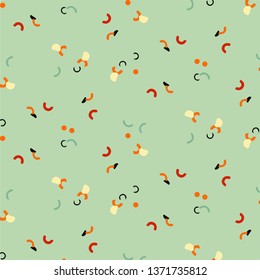 Abstract vector background. Colorful halftone illustration pattern