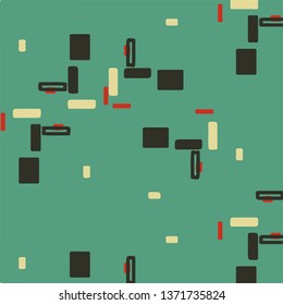 Abstract vector background. Colorful halftone illustration pattern
