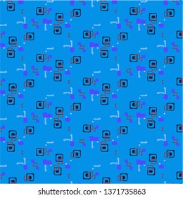 Abstract vector background. Colorful halftone illustration pattern