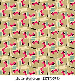Abstract vector background. Colorful halftone illustration pattern