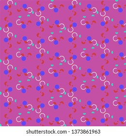 Abstract vector background. Colorful halftone illustration pattern