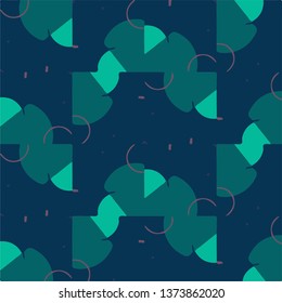 Abstract vector background. Colorful halftone illustration pattern