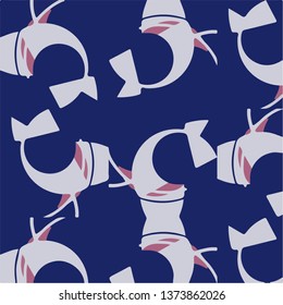 Abstract vector background. Colorful halftone illustration pattern