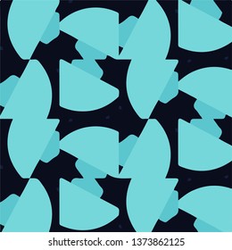 Abstract vector background. Colorful halftone illustration pattern