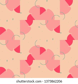 Abstract vector background. Colorful halftone illustration pattern