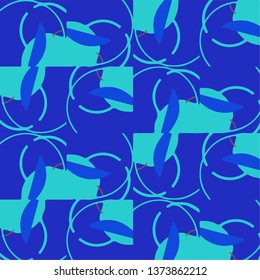 Abstract vector background. Colorful halftone illustration pattern
