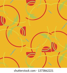 Abstract vector background. Colorful halftone illustration pattern
