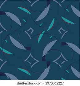 Abstract vector background. Colorful halftone illustration pattern