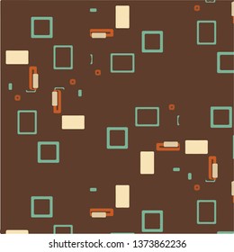 Abstract vector background. Colorful halftone illustration pattern
