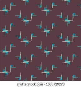 Abstract vector background. Colorful halftone illustration pattern