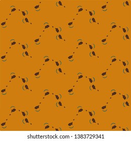 Abstract vector background. Colorful halftone illustration pattern