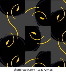 Abstract vector background. Colorful halftone illustration pattern