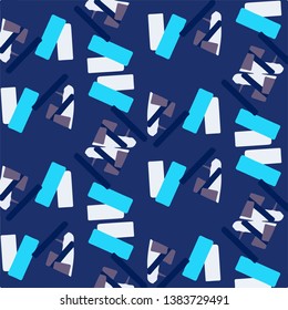 Abstract vector background. Colorful halftone illustration pattern