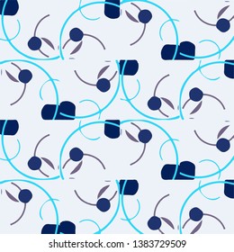 Abstract vector background. Colorful halftone illustration pattern