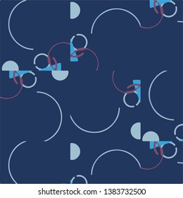 Abstract vector background. Colorful halftone illustration pattern