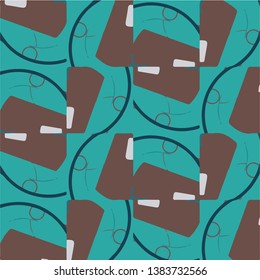 Abstract vector background. Colorful halftone illustration pattern