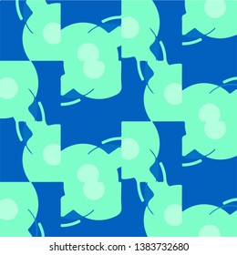 Abstract vector background. Colorful halftone illustration pattern