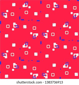 Abstract vector background. Colorful halftone illustration pattern