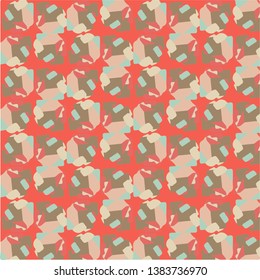Abstract vector background. Colorful halftone illustration pattern