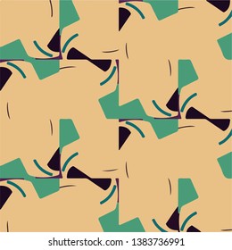 Abstract vector background. Colorful halftone illustration pattern