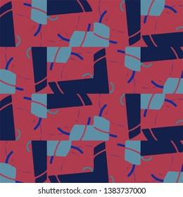 Abstract vector background. Colorful halftone illustration pattern
