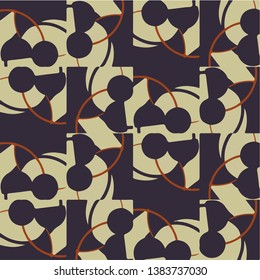 Abstract vector background. Colorful halftone illustration pattern
