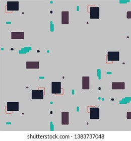 Abstract vector background. Colorful halftone illustration pattern