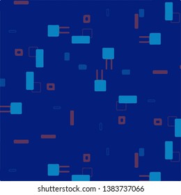 Abstract vector background. Colorful halftone illustration pattern