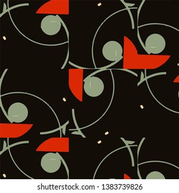 Abstract vector background. Colorful halftone illustration pattern