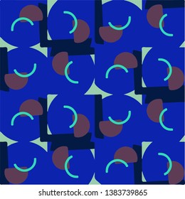 Abstract vector background. Colorful halftone illustration pattern