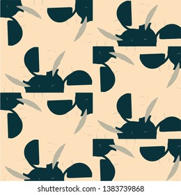 Abstract vector background. Colorful halftone illustration pattern