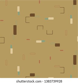 Abstract vector background. Colorful halftone illustration pattern