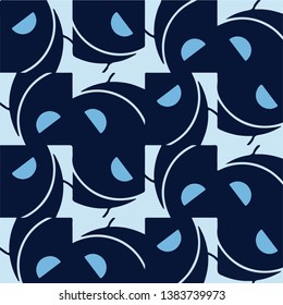 Abstract vector background. Colorful halftone illustration pattern
