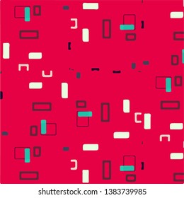 Abstract vector background. Colorful halftone illustration pattern