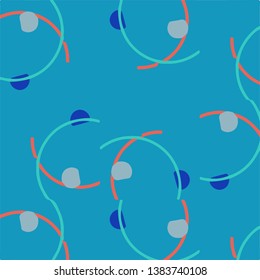 Abstract vector background. Colorful halftone illustration pattern