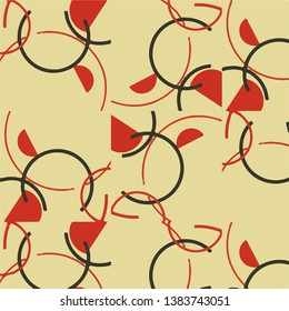 Abstract vector background. Colorful halftone illustration pattern