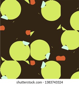 Abstract vector background. Colorful halftone illustration pattern