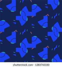 Abstract vector background. Colorful halftone illustration pattern