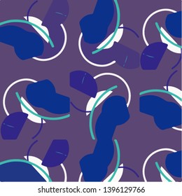 Abstract vector background. Colorful halftone illustration pattern